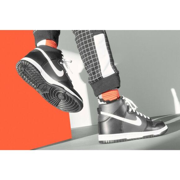 NEW Nike Dunk High GS Venom Black White DH9751 001 - SIZE 4.5Y = 6 WOMENS main image 8
